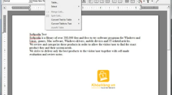 AbiWord Portable là phần mềm soạn thảo văn bản miễn phí với dung lượng nhẹ