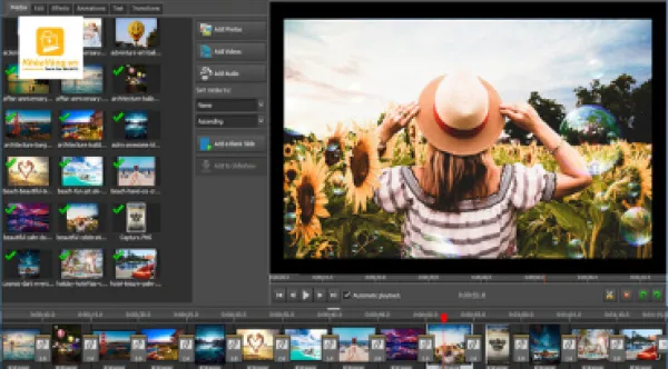 Photo Stage Slideshow Pro là phần mềm tạo video trên máy tính rất dễ sử dụng