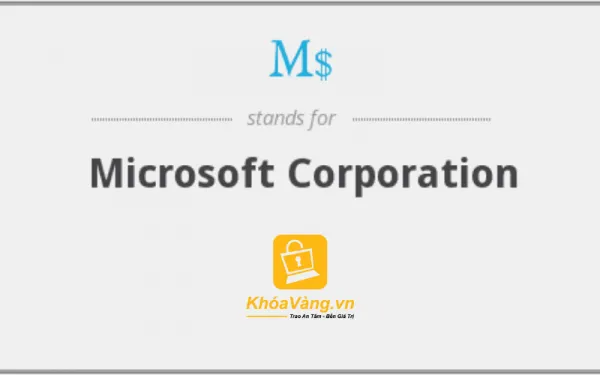 toàn thế giới công nghệ gọi Microsoft là “M$”