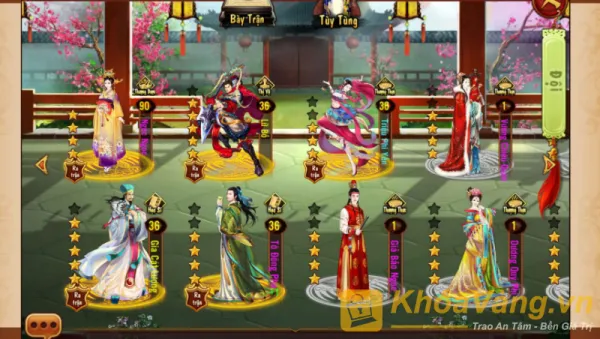 các tựa game thời trang