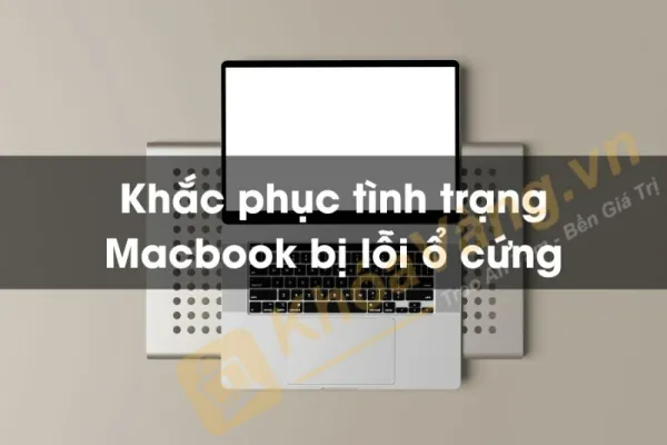 macbook bị lỗi ổ cứng