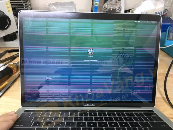 sửa lỗi màn hình macbook bị nhiễu