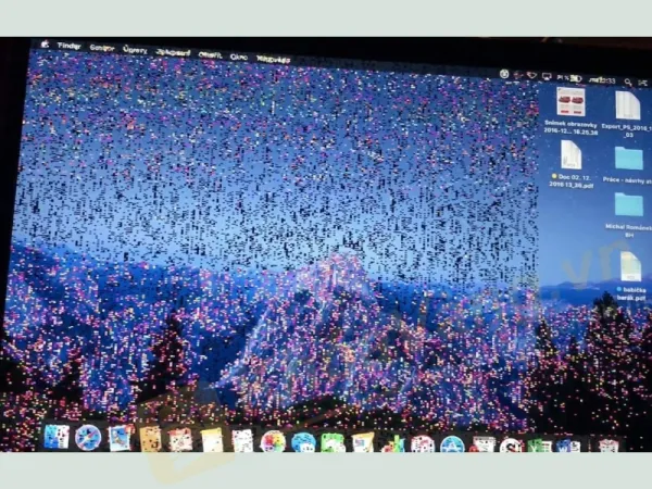 màn hình macbook bị sọc dọc