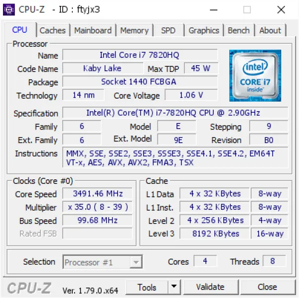 Hiệu năng laptop Dell Precision 7520
