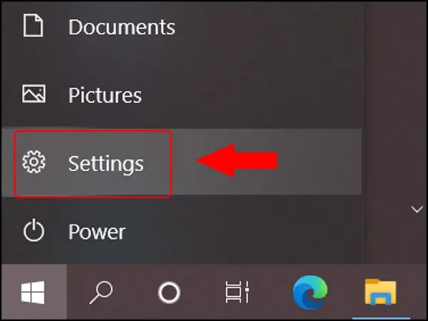 Đổi tên trong Windows Settings