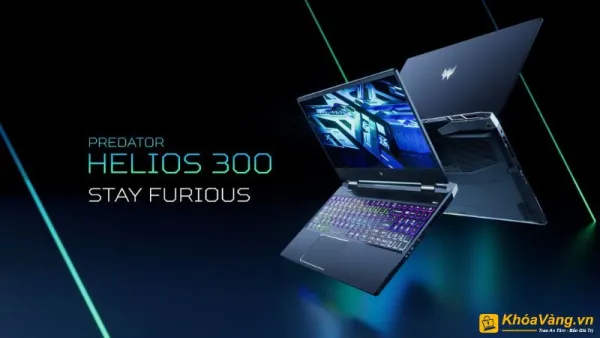 Acer PREDATOR Helios 300 card đồ họa mạnh mẽ