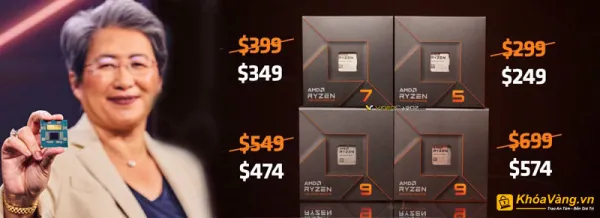 Giá CPU AMD Ryzen luôn rất cạnh tranh