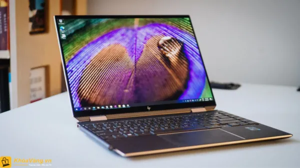 HP Spectre được thiết kế với khung kim loại sang trọng