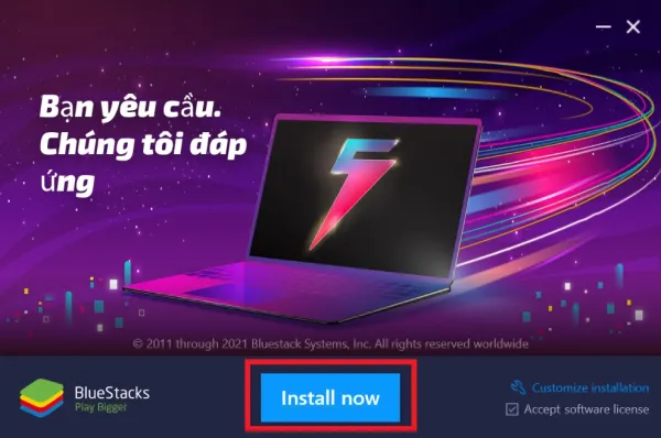 Cách tải CH Play trên laptop bằng phần mềm BlueStacks