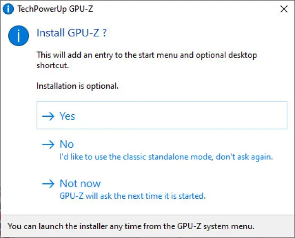 Dùng TechPowerUp GPU-Z kiểm tra card màn hình