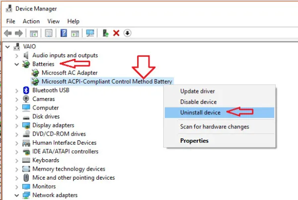 Kiểm tra Battery Driver