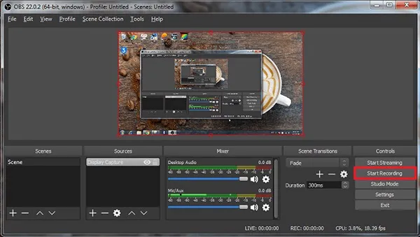 Quay video màn hình máy tính có tiếng bằng OBS Studio