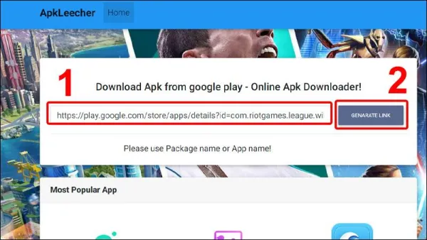 TOP 3 trang web download file apk từ google play trên PC