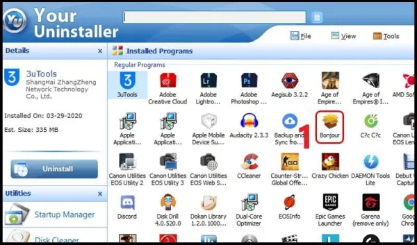 Xoá ứng dụng trên PC bằng cách sử dụng phần mềm Your Uninstaller