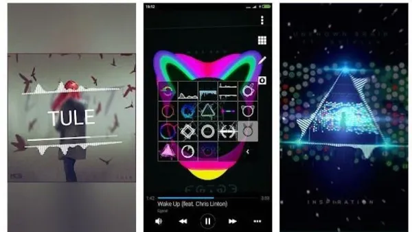 Ứng dụng Avee Music Player tạo video sóng nhạc trên điện thoại