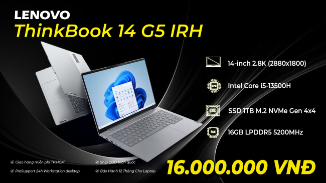Lenovo ThinkBook 14 G5+ IRH