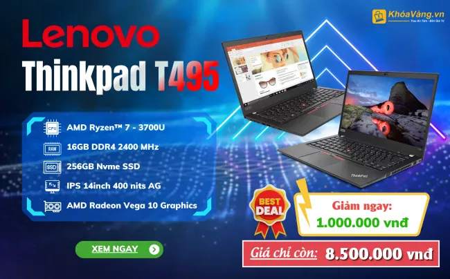 Lenovo Thinkpad T495 Khuyến Mãi