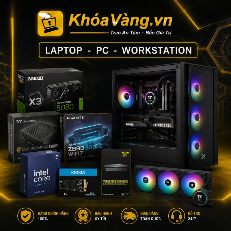 PC Đồ Họa Core Ultra 7 270K RTX 5080 16GB
