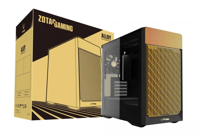 Vỏ máy tính ZOTAC GAMING ALLOY BLACK (m-ATX)