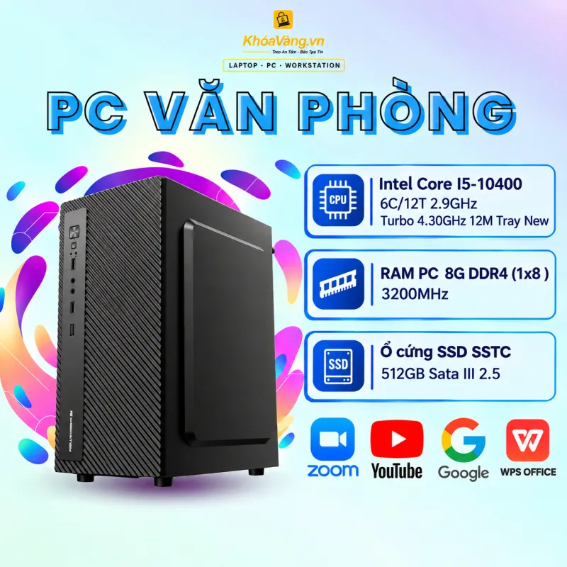 PC Văn Phòng Intel Core i5-10400