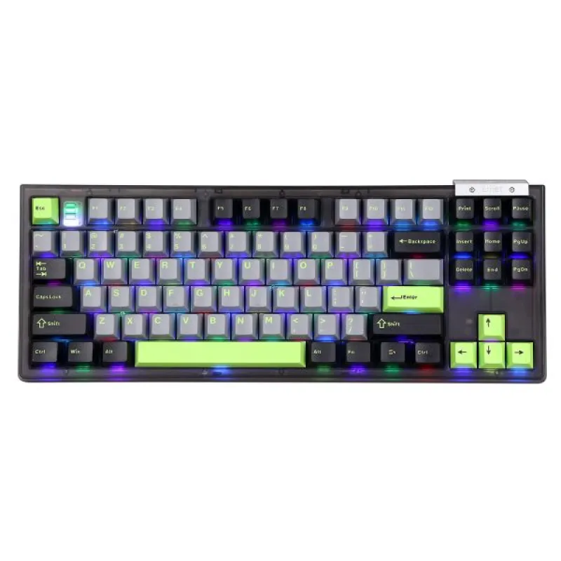 Bàn Phím Cơ Darmoshark TOP87 Tri-mode RGB Wireless