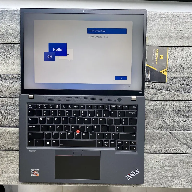 ThinkPad T14 Gen 3 thiết kế mỏng nhẹ hiện đại