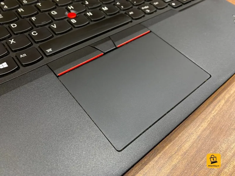 Touchpad đa điểm được phủ mịn của Lenovo Thinkpad T470