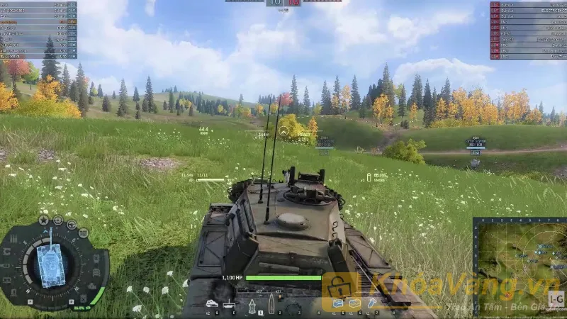 chơi tựa game bắn xe tăng cổ điển