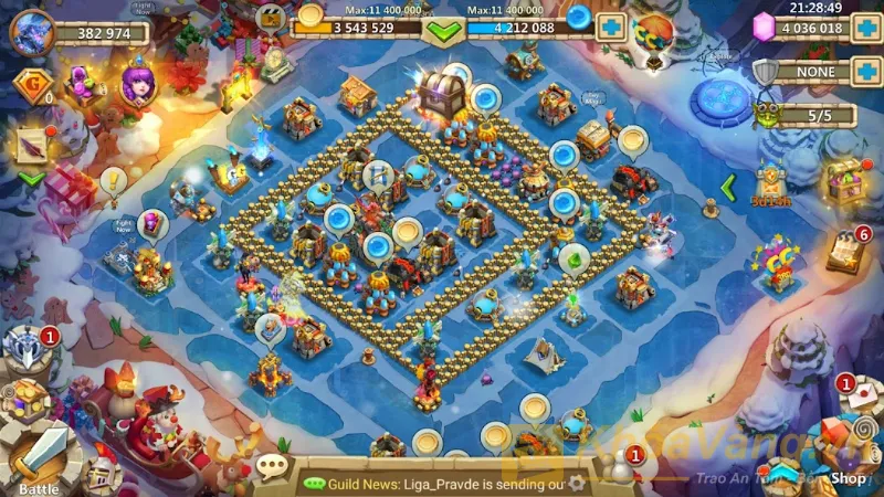 chơi game xây dựng đế chế