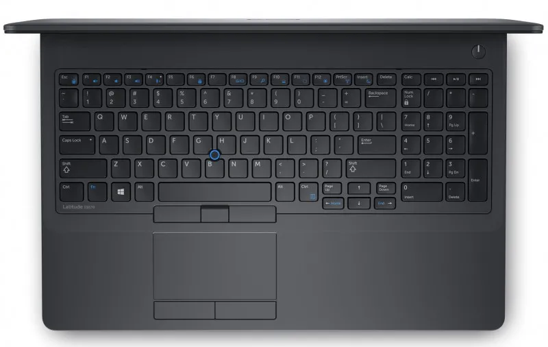 Dell Latitude E5570 được trang bị bàn phím chiclet rất nhạy và bền, giúp cho người dùng thoải mái khi sử dụng bàn phím của nó