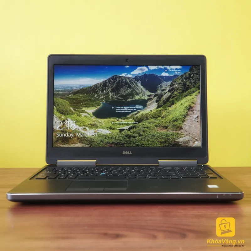Laptop Dell Precision 7520 - laptop hoàn hảo cho đồ họa và công việc sáng tạo