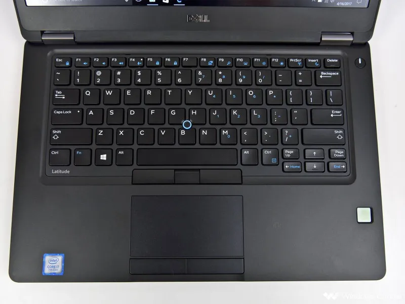 Bàn phím, touchpad mượt mà trên Dell Latitude 5480
