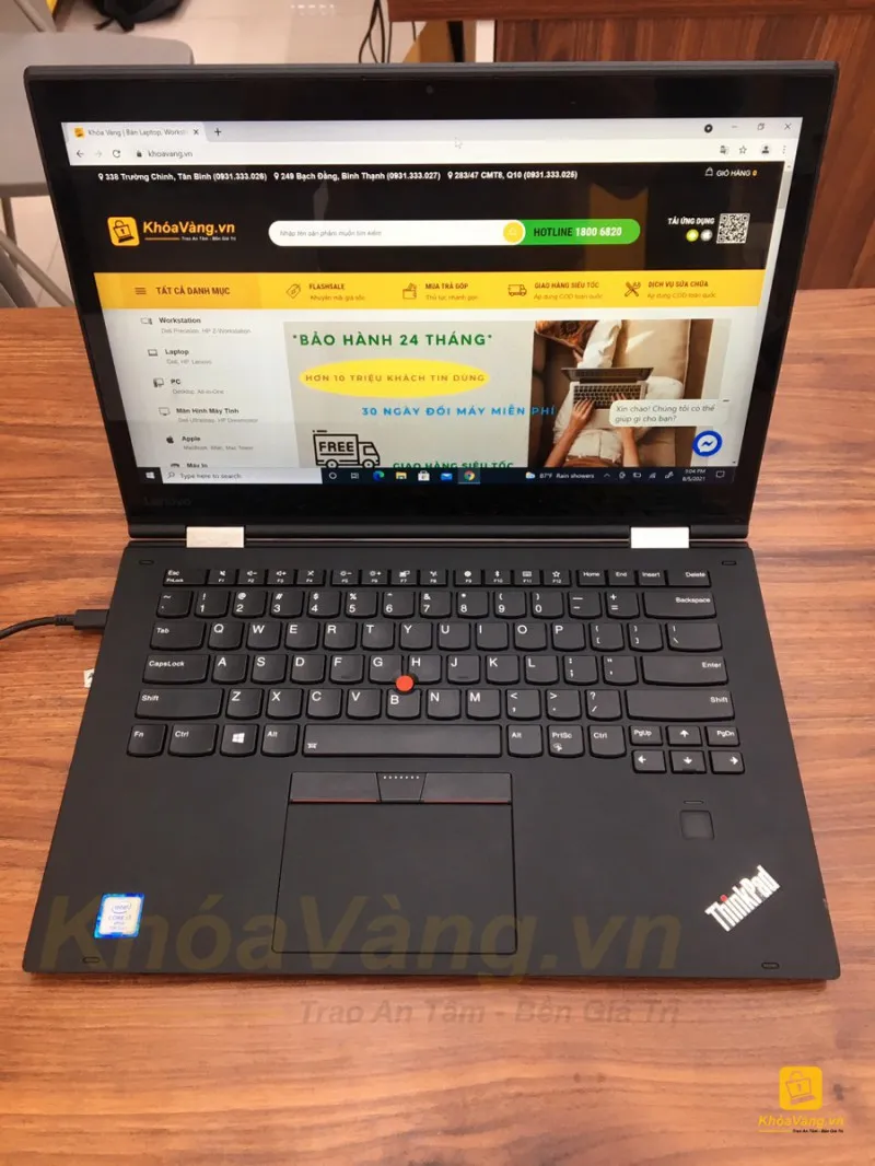 Laptop doanh nhân Lenovo Thinkpad X1 Yoga Gen 2 Core i7-7600U/ 8GB