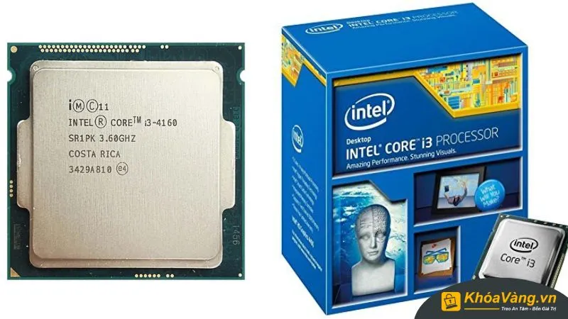CPU Intel Core i3-4160 2C/4T, 3M Cache, xung nhịp 3.60 GHz 