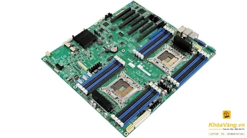 Mainboard: Dell Workstation Chipset C600 - 8 Khe Ram ECC REG