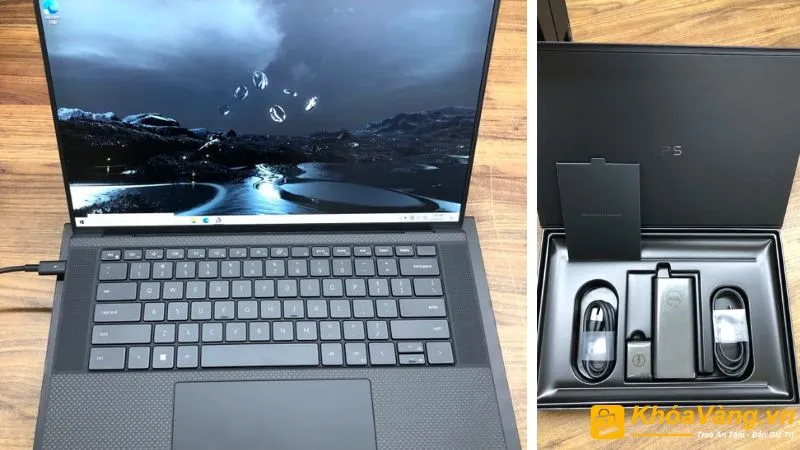 DELL XPS 15 9520 có thiết kế hiện đại