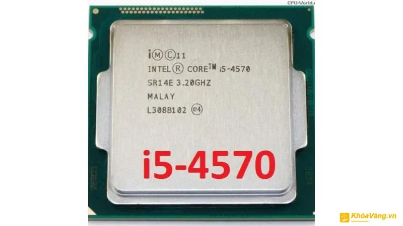 CPU Intel® Core™ i5-4570 2.90 Ghz up to 3.80 GHz 6 MB Cache