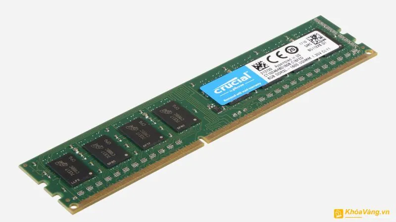 RAM 8GB DDR3 hỗ trợ nâng cấp tối đa 16GB