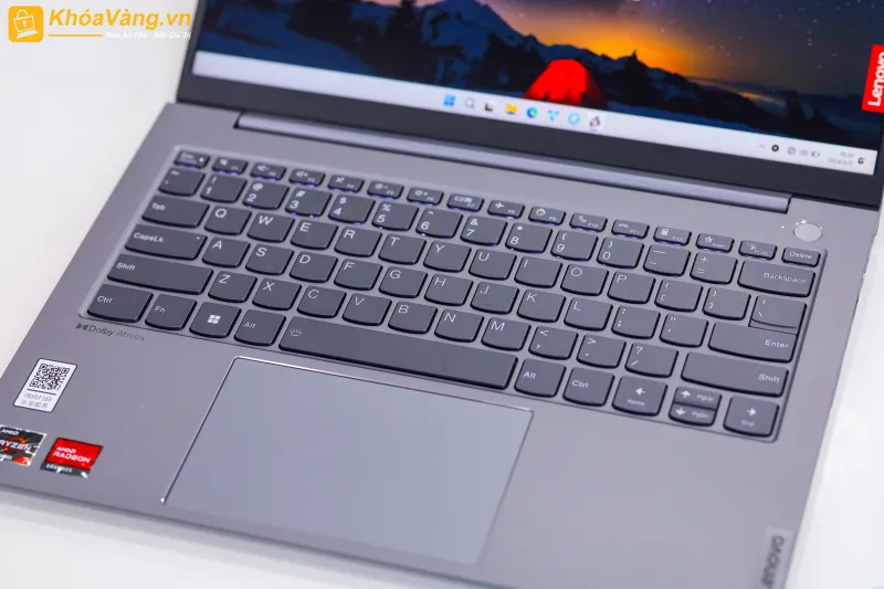 Bàn phím và Touchpad Lenovo ThinkBook 14 G4+ nhanh nhạy, mượt mà
