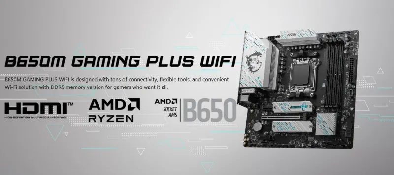 Mainboard MSI B650M Gaming Plus WIFI