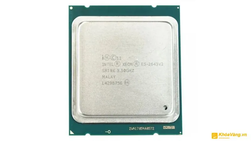 CPU 2 x Intel Xeon Processor E5-2643v2