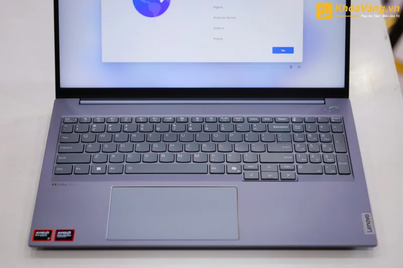 Lenovo ThinkBook 16 G5+ ARP (2023) trang bị hiệu năng mạnh mẽ vượt trội, cân mọi tác vụ làm việc và giải trí